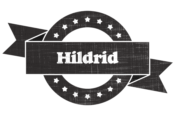 Hildrid grunge logo