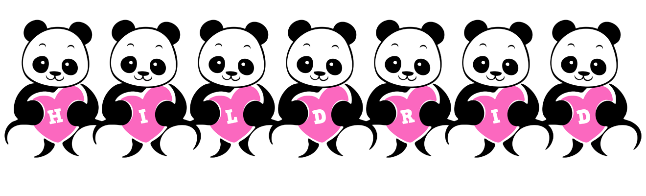 Hildrid love-panda logo