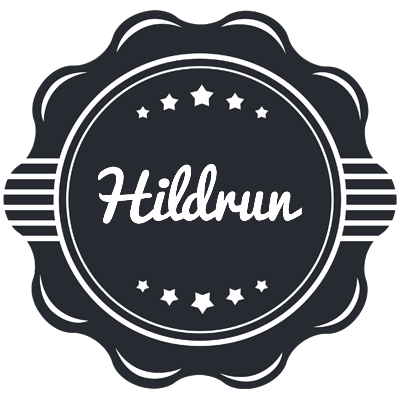 Hildrun badge logo