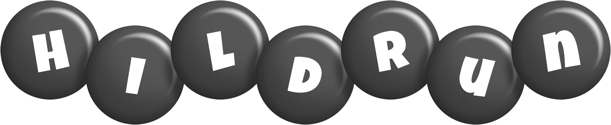 Hildrun candy-black logo