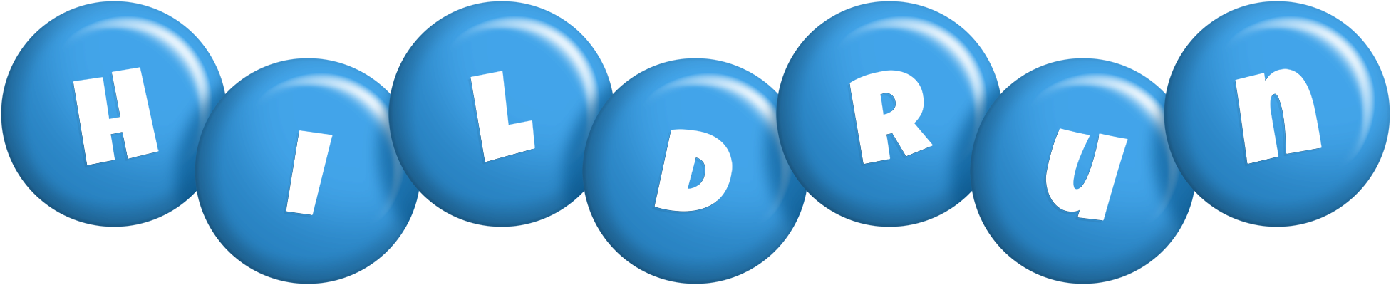 Hildrun candy-blue logo