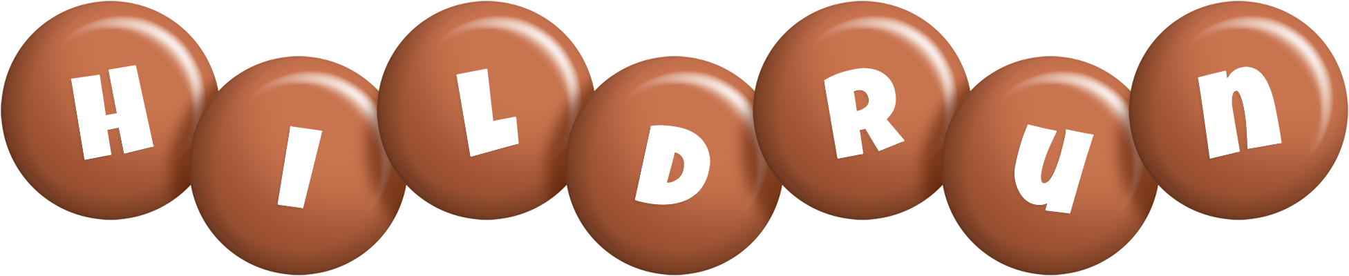 Hildrun candy-brown logo