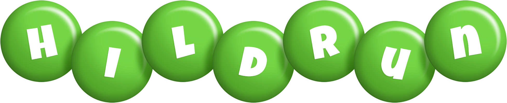 Hildrun candy-green logo