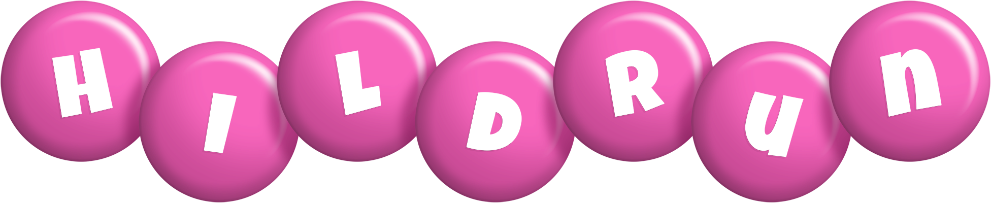 Hildrun candy-pink logo
