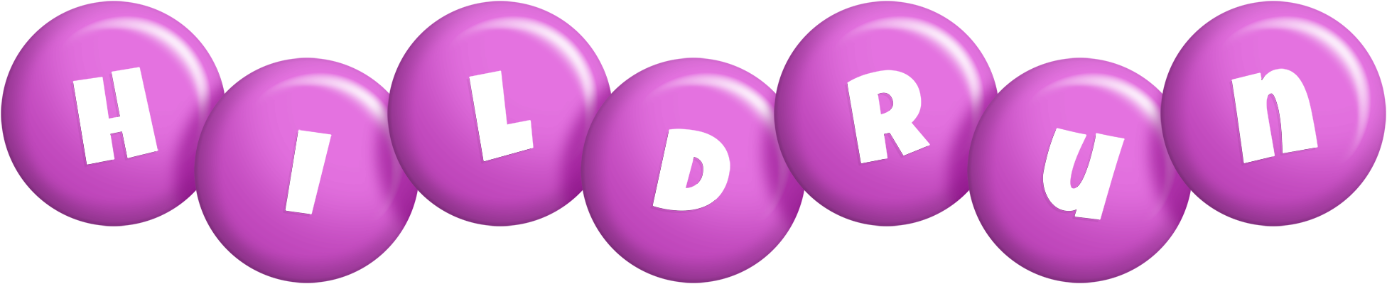 Hildrun candy-purple logo