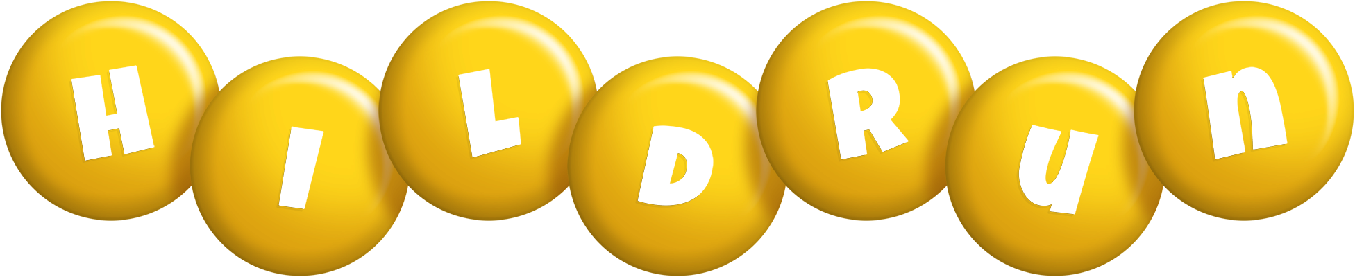 Hildrun candy-yellow logo