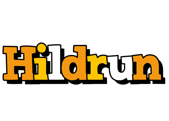 Hildrun cartoon logo