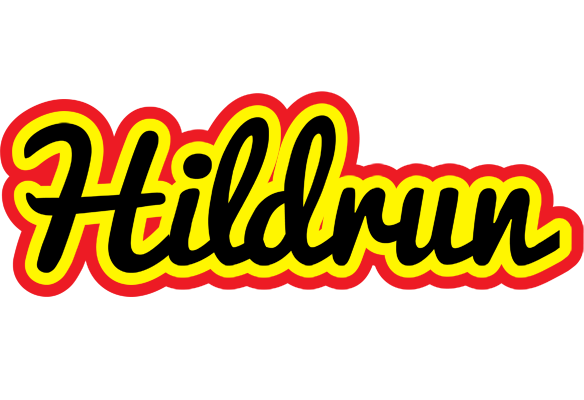 Hildrun flaming logo