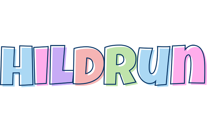 Hildrun pastel logo