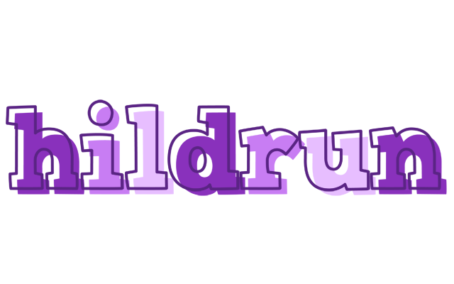 Hildrun sensual logo