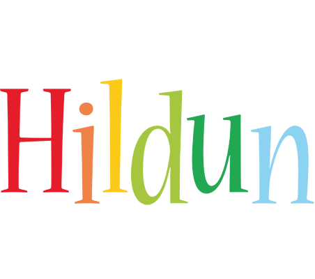 Hildun birthday logo