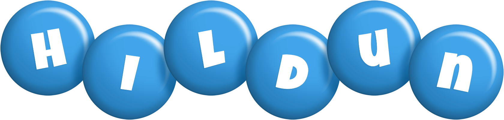 Hildun candy-blue logo