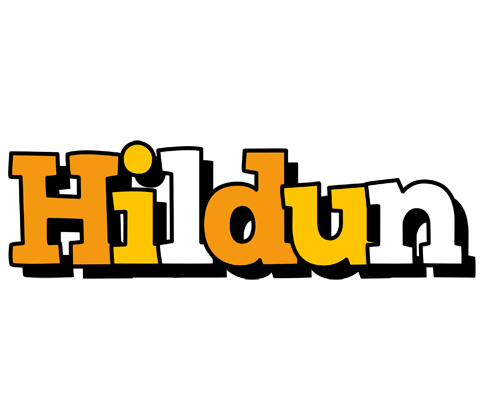 Hildun cartoon logo
