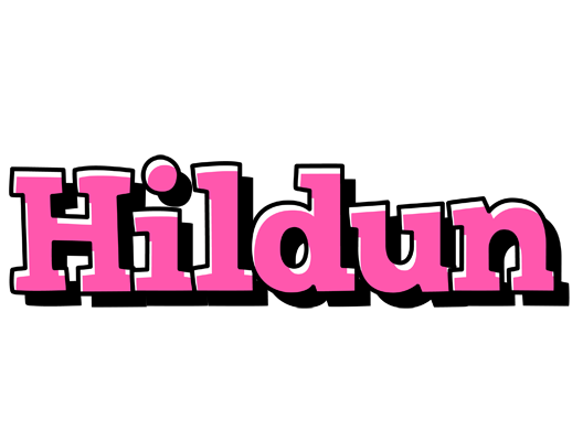 Hildun girlish logo