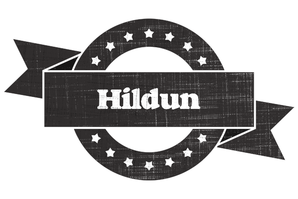 Hildun grunge logo