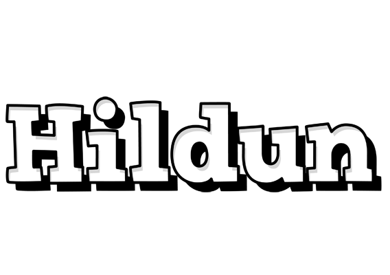 Hildun snowing logo