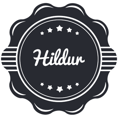Hildur badge logo