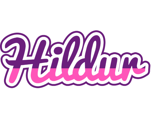 Hildur cheerful logo