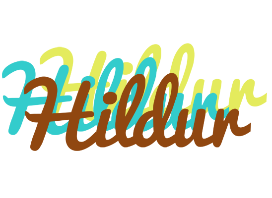Hildur cupcake logo