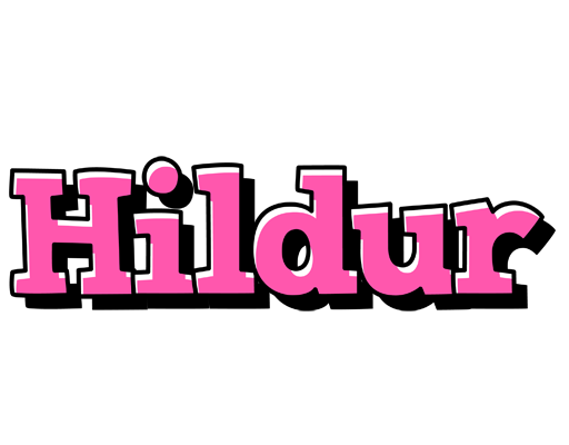 Hildur girlish logo