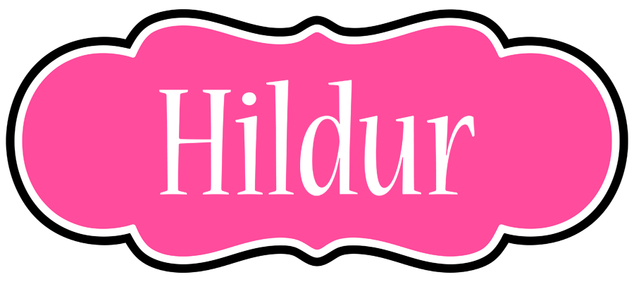 Hildur invitation logo