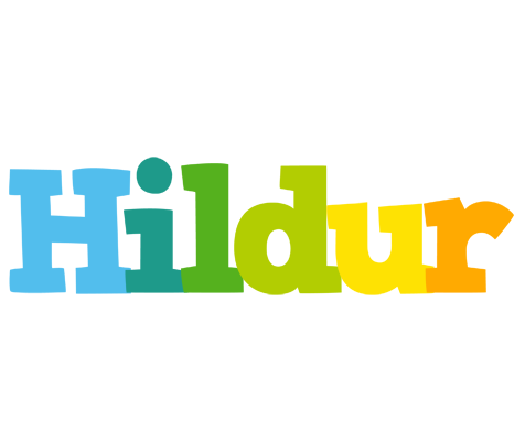 Hildur rainbows logo