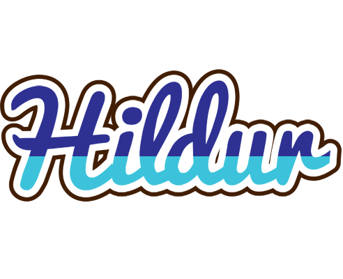Hildur raining logo