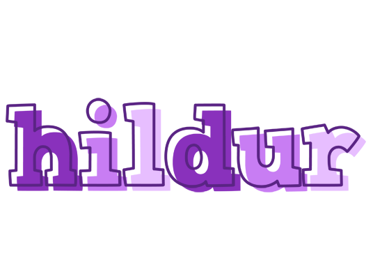 Hildur sensual logo