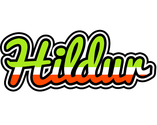 Hildur superfun logo