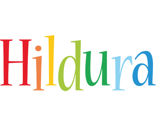 Hildura birthday logo