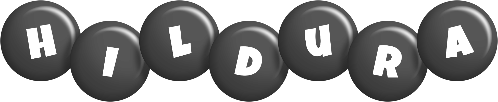 Hildura candy-black logo