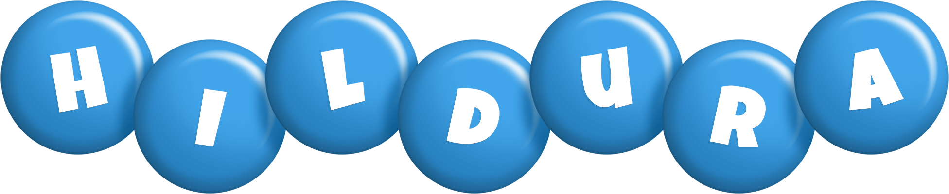 Hildura candy-blue logo
