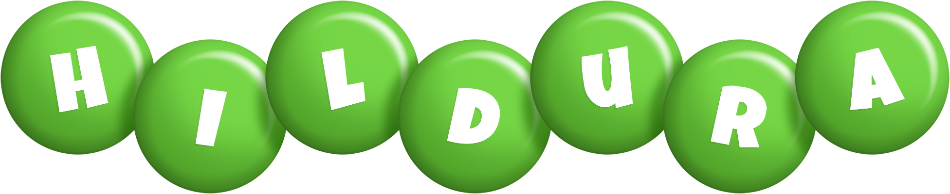 Hildura candy-green logo