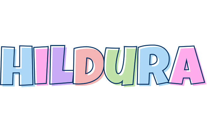 Hildura pastel logo