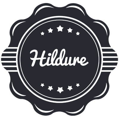 Hildure badge logo