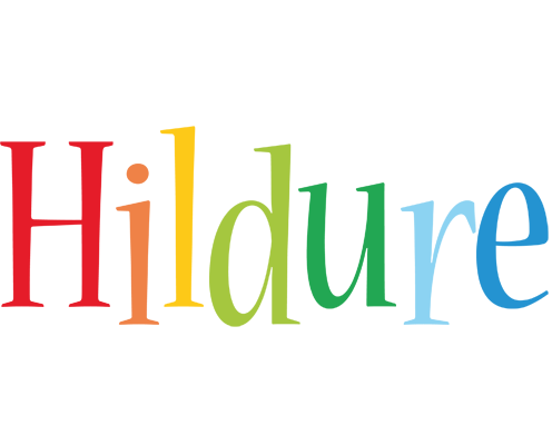 Hildure birthday logo