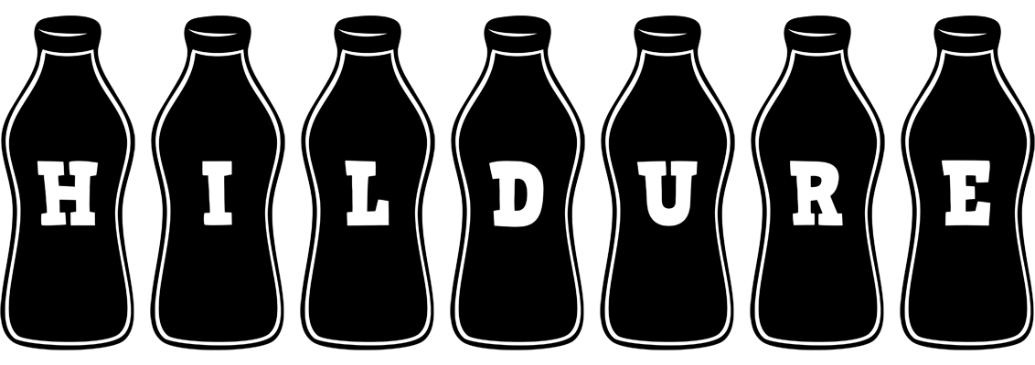 Hildure bottle logo