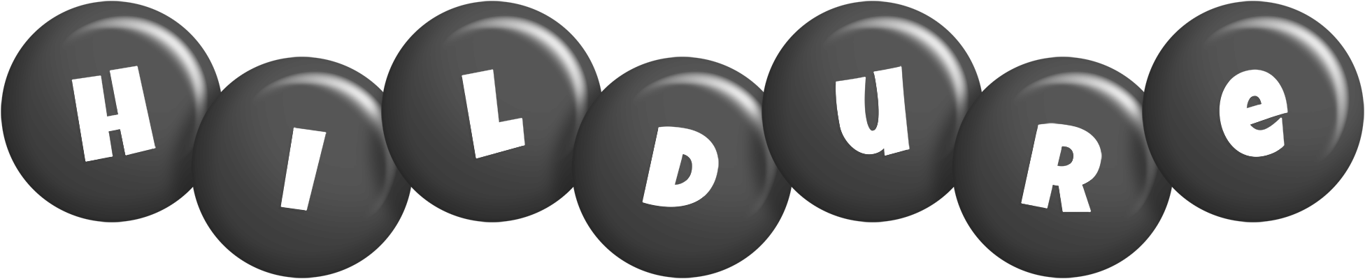Hildure candy-black logo