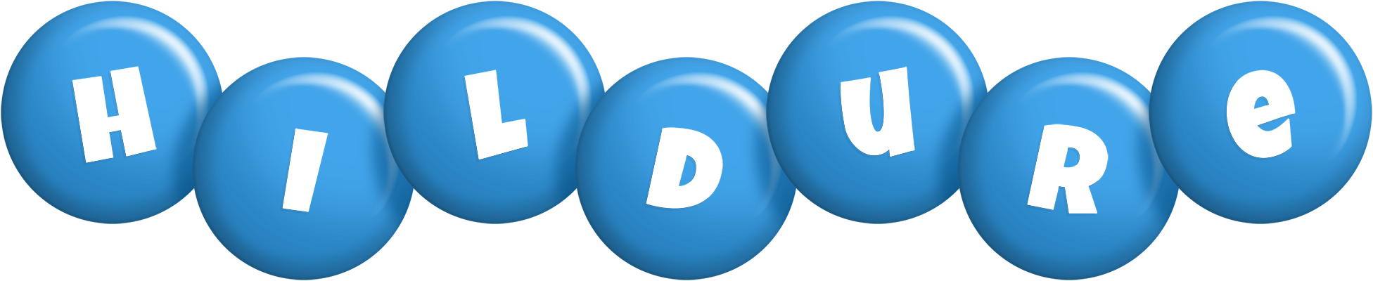 Hildure candy-blue logo