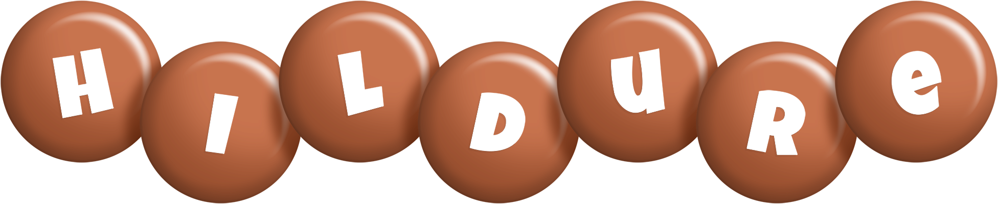 Hildure candy-brown logo