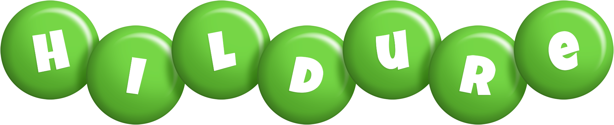 Hildure candy-green logo