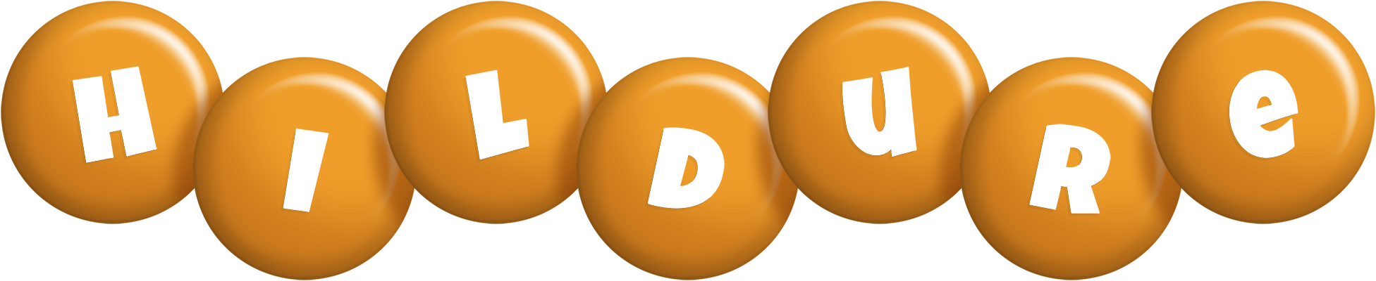 Hildure candy-orange logo