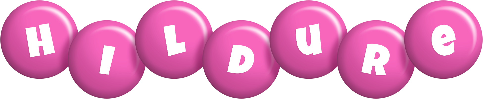 Hildure candy-pink logo