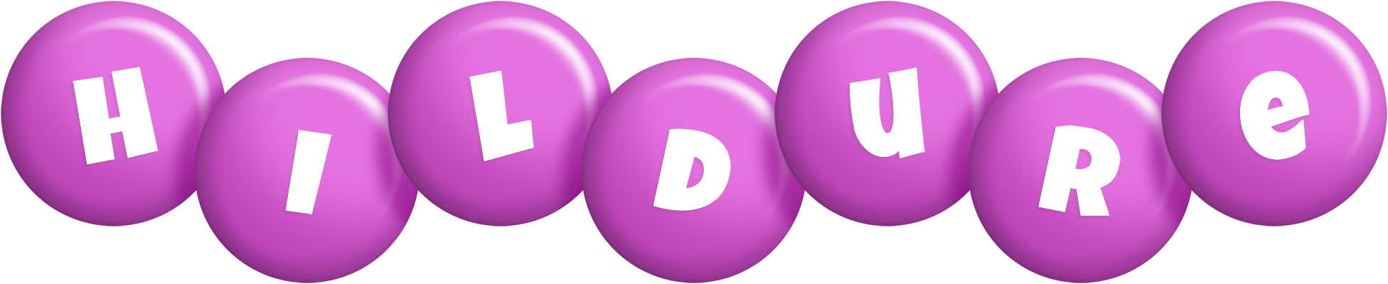 Hildure candy-purple logo