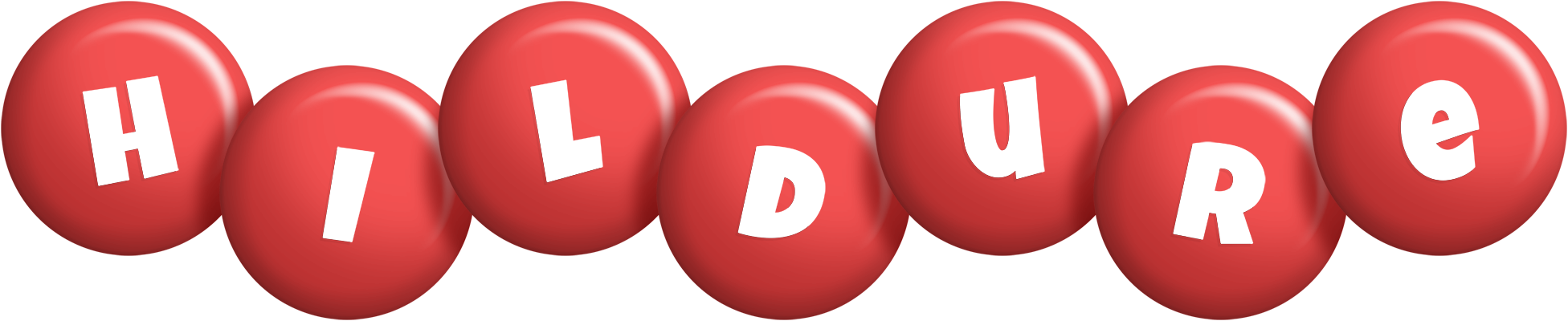 Hildure candy-red logo