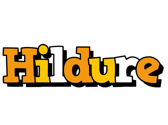 Hildure cartoon logo