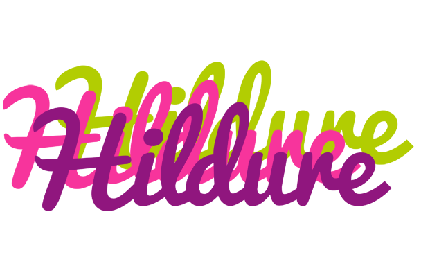 Hildure flowers logo