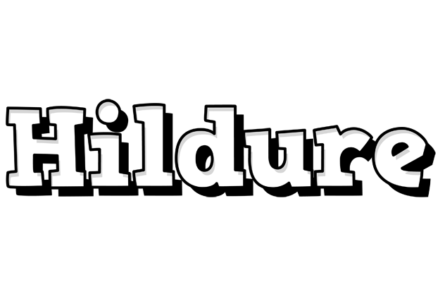 Hildure snowing logo