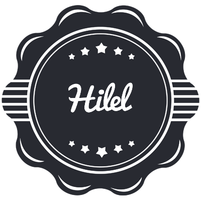 Hilel badge logo
