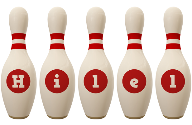 Hilel bowling-pin logo